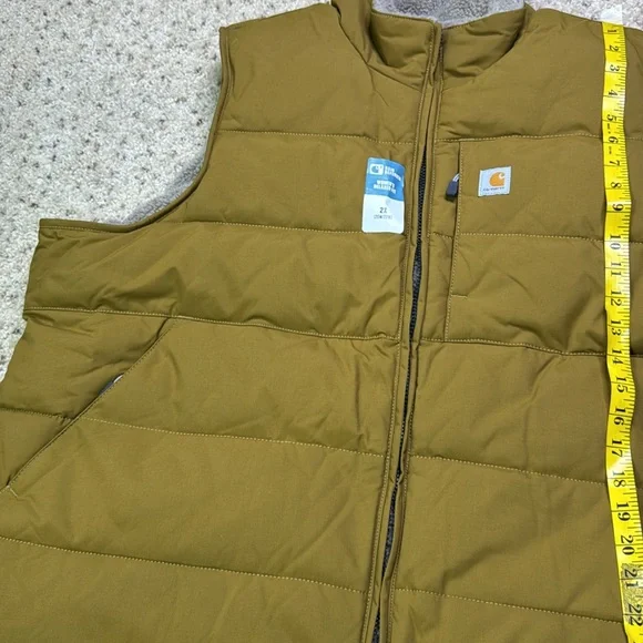 Carhartt plus size 2X Sherpa lined vest NWT - Picture 5 of 9